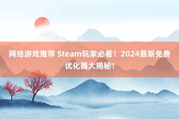 网络游戏推荐 Steam玩家必看！2024最新免费优化器大揭秘！